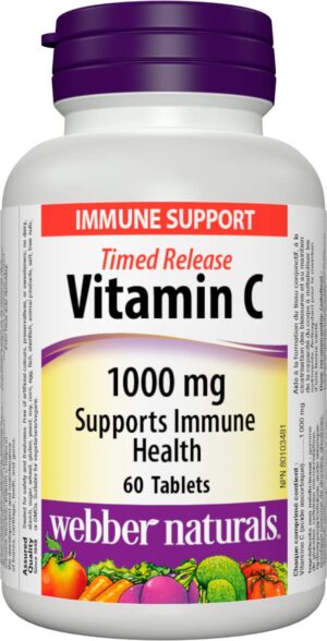 Webber Naturals Melatonin 5Mg Time Release Tablets 60'S