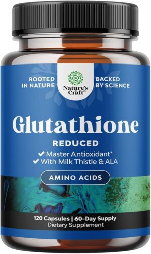 Natures Craft Glutathione Reduced 60 Capsules