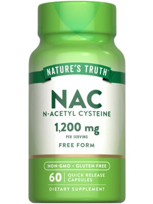 Natures Truth N-Acetyl Cysteine 1200Mg Capsules 60'S