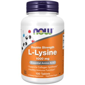 Now L-Lysine 1000Mg Tablets 100'S