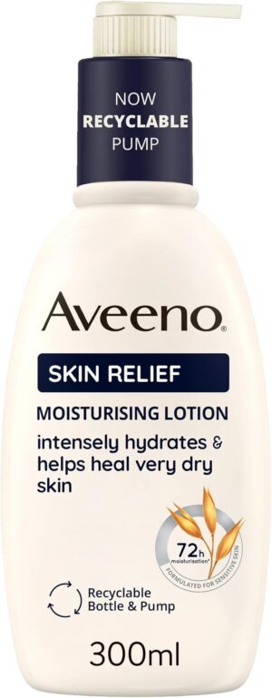 AVEENO SKIN RELIEF NOURISHING LOTION SHEA BUTTER 300ML