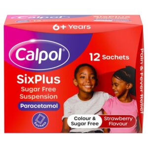 CALPOL 6+ COLOUR AND SUGAR FREE 100ML