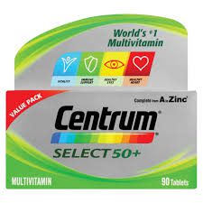 CENTRUM SELECT 50+ TABLETS 90S