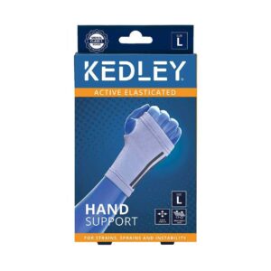 KEDLEY ACTIVE ELASTICATED WRIST SUPPORT M/L