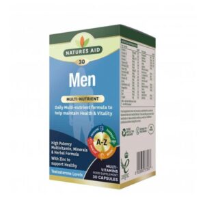 Natures Aid Men'S M/Vitamin $Minerals Complex 30'S