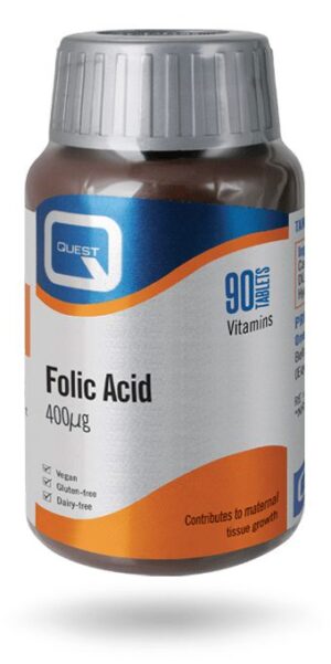 Qst Folic Acid 400Ug Tablets 90'S