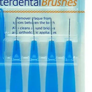 Wisdom Interdental Brushes 0.6Mm Blue