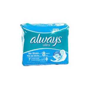 Always Ultra Thin Extra Long Wings 7`S