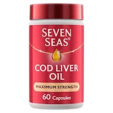 Seven Seas Cod Liver Max Strength Capsules 60'S